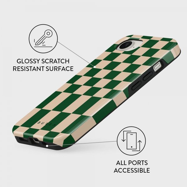 Burga iPhone 16e/iPhone 17e Tough MagSafe Ivy League -kuori