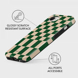 Burga iPhone 16e/iPhone 17e Tough MagSafe Ivy League -kuori