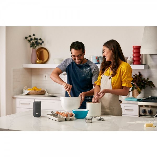 JBL Link Portable -älykaiutin, WiFi, harmaa