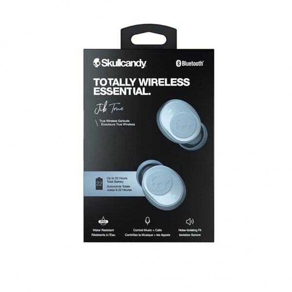 Skullcandy Jib True In-Ear täysin langattomat kuulokkeet, harmaa