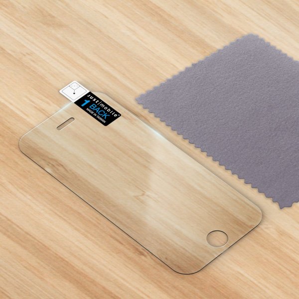 Just Mobile iPhone 5/5S/SE 2016 -näytönsuoja Xkin Tempered Glass