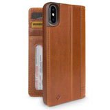 Twelve South iPhone Xr Fodral Journal Cognac