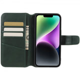 Nordic Covers iPhone 14 Plus Essential Leather -suojakotelo, Juniper Green