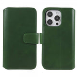 Nordic Covers iPhone 14 Pro Max Essential Leather -suojakuori, Juniper Green
