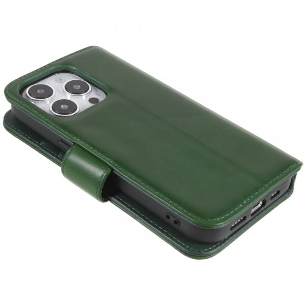 Nordic Covers iPhone 12/iPhone 12 Pro -kotelo Essential Leather Juniper Green