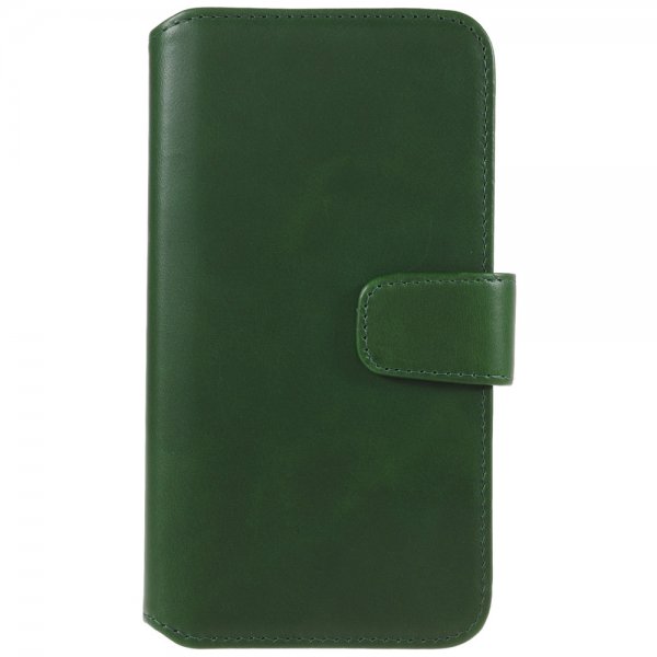 Nordic Covers iPhone 14 Pro Essential Leather -suojakotelo, Juniper Green