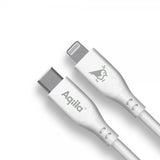 Aqiila Kabel Cablebird CS21 USB-C–Lightning 60W 1m, valkoinen