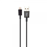 Xqisit Lataus- ja synkronointikaapeli USB-A–Lightning 1 m musta