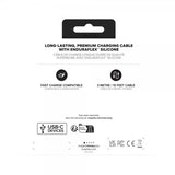 Mophie Cable Chargestream USB-C - USB-C 3 m Valkoinen