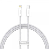 Baseus Dynamic Series USB-C–Lightning-kaapeli 1 m, valkoinen