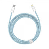 Baseus Dynamic Series USB-C–Lightning-kaapeli 2 m Sininen
