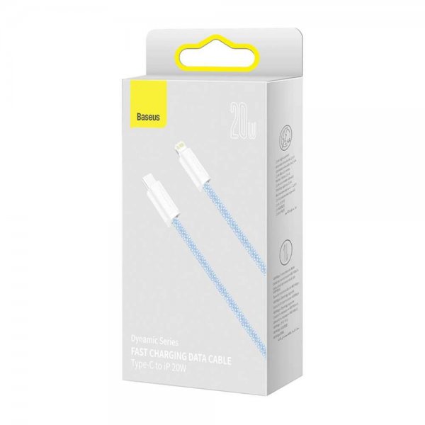 Baseus Dynamic Series USB-C–Lightning-kaapeli 2 m Sininen