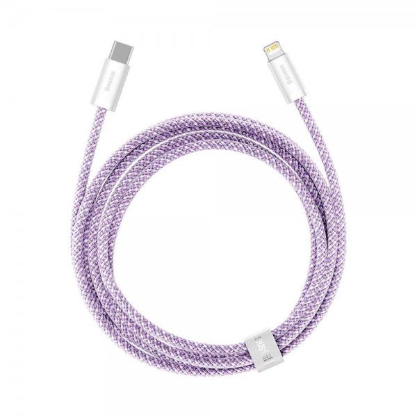 Baseus Dynamic Series USB-C–Lightning-kaapeli, 2 m, violetti