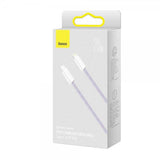 Baseus Dynamic Series USB-C–Lightning-kaapeli, 2 m, violetti