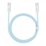 Baseus kaapeli Dynamic Series USB-C–USB-C 1 m, sininen