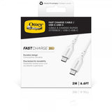 Otterbox Kaapeli Pikalatauskaapeli USB-C/USB-C 2m Valkoinen