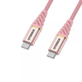 Otterbox Kabel Fast Charge Premium USB-C - USB-C -kaapeli 1m Shimmer Rose
