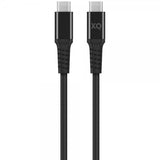 Xqisit Punottu USB-C–USB-C-kaapeli 2 m Musta