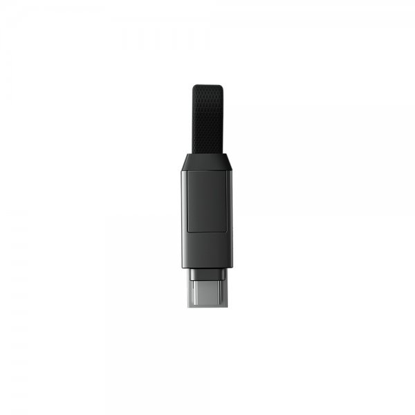 Rolling Square inCharge 6 -avainrengaskaapeli, Mercury Gray