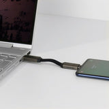 Rolling Square inCharge 6 -avainrengaskaapeli, Mercury Gray
