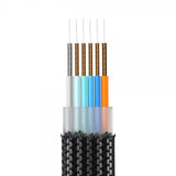 Rolling Square Kabel inCharge X Keyring 100W 6in1 Marmor Beige
