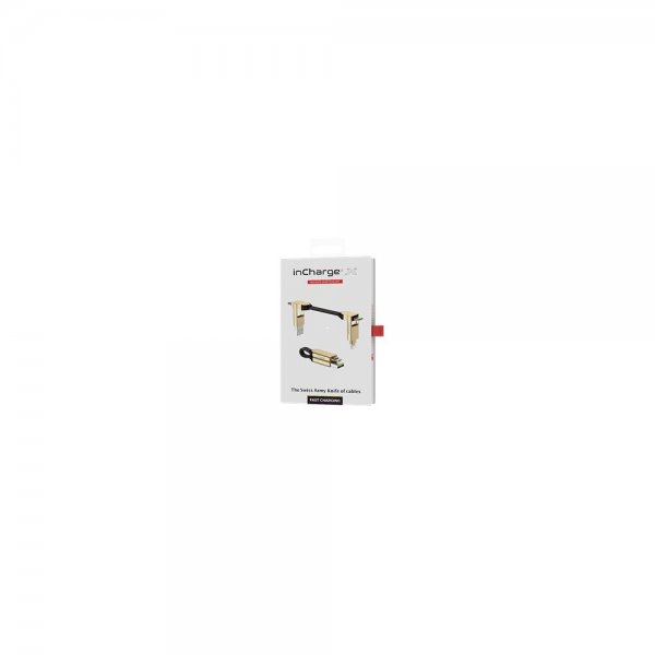 Rolling Square Kabel inCharge X Keyring 100W 6in1 Marmor Beige