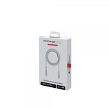Rolling Square inCharge XL 100W 3m 6in1 -kaapeli, Glacier White