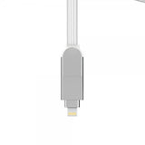 Rolling Square inCharge XL 100W 3m 6in1 -kaapeli, Glacier White