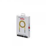Rolling Square inCharge XL 100W 3m 6-in-1 -kaapeli, Summit Yellow