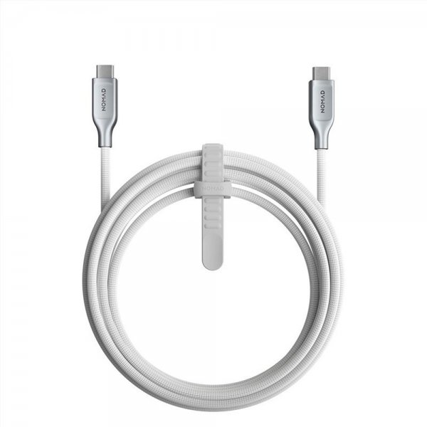 Nomad Kevlar USB-C -kaapeli 3 m, valkoinen