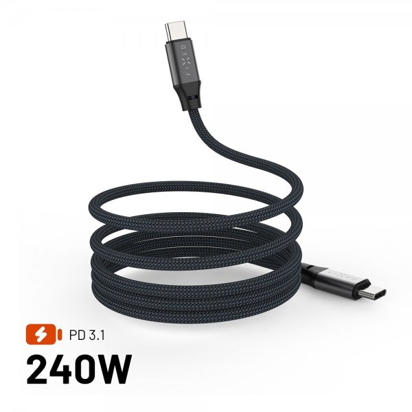 Kiinteä kaapeli Magneettinen USB-C–USB-C 240W 1.2m