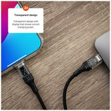 Kiinteä kaapeli näytöllä USB-C/USB-C 100W 1.2m