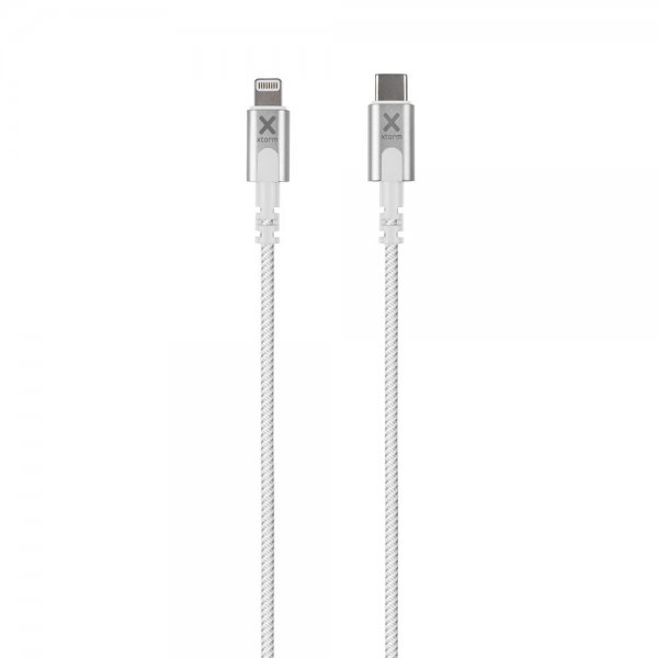 Xtorm Alkuperäinen USB-C–Lightning-kaapeli 1 m, valkoinen