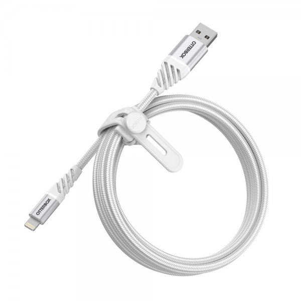 Otterbox Kaapeli Premium Lightning–USB-A-kaapeli 2 m Pilvenvalkoinen