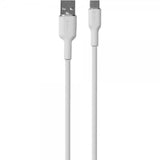 Puro Soft Charge & Sync -kaapeli USB-A/USB-C 1,5 m, valkoinen