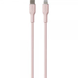 Puro Kaapeli Soft Charge & Sync USB-C/Lightning 1.5m Rosa