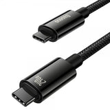 Baseus Kabel Tungsten Gold Fast Charging -lataus- ja datakaapeli 240W USB-C/USB-C 1m