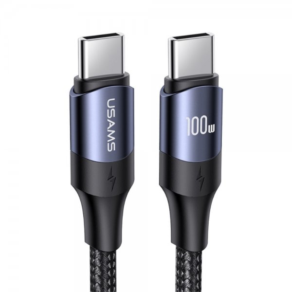 USAMS-kaapeli U71 nailon USB-C/USB-C 3 m