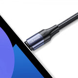 USAMS-kaapeli U71 nailon USB-C/USB-C 3 m