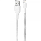 Puro Kabel Ultra Strong Fabric Cable USB-A/Lightning 2m Valkoinen