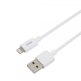Deltaco USB-A–Lightning-kaapeli 1m Valkoinen