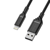 Otterbox USB-A–Lightning-kaapeli 2 m, musta
