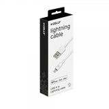 Celly USB-A–Lightning-kaapeli, 2 m, valkoinen