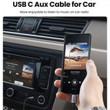 Ugreen USB-C–3,5 mm AUX -kaapeli 1 m