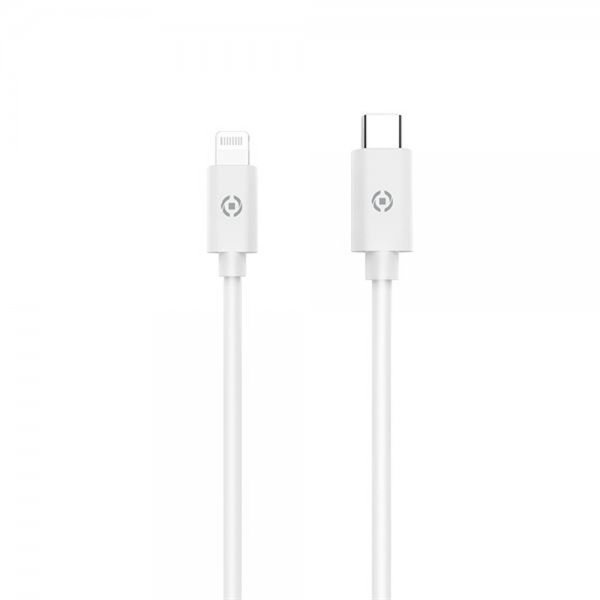 Celly-kaapeli USB-C–Lightning 1M Valkoinen