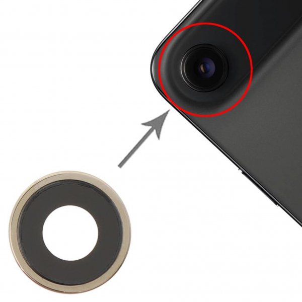 Kameralinssuojat iPhone Air -puhelimelle - Kulta