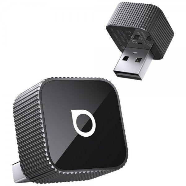 Ottocast Mini Cube Langaton CarPlay/Android Auto -sovitin, musta