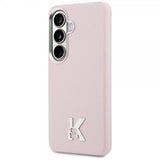 Karl Lagerfeld Samsung Galaxy S26 Suojakuori K Logo MagSafe Vaaleanpunainen