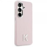 Karl Lagerfeld Samsung Galaxy S26 Suojakuori K Logo MagSafe Vaaleanpunainen