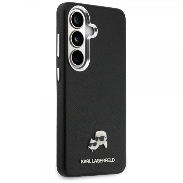 Karl Lagerfeld Samsung Galaxy S26 Plus Saffiano MagSafe -kuori, musta